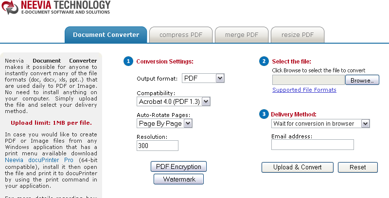 Any file to pdf converter